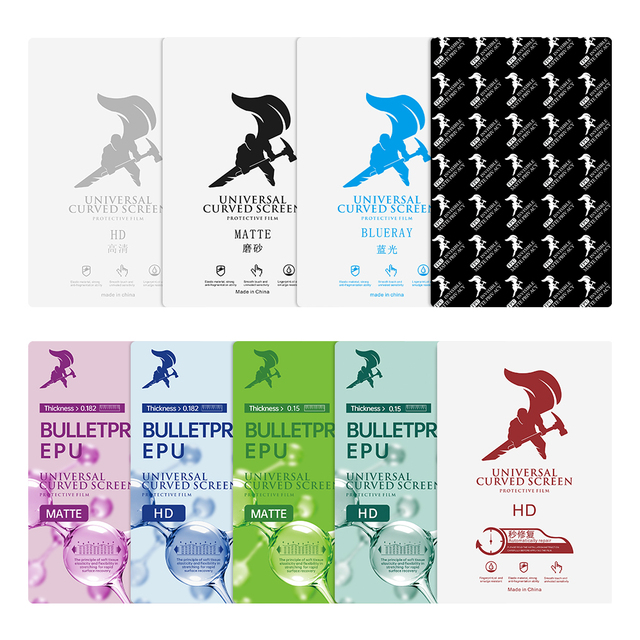 High Transparent Mobile Phone Anti-stress Repair Hydrogel Screen Protective Film Universal Cutting Hydrogel Film