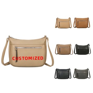 Bolso Bandolera de Piel Sintética PU para <span class=keywords><strong>Mujer</strong></span>, con Logotipo Personalizado, a la Moda, Venta al Por Mayor, <span class=keywords><strong>Bolsos</strong></span> de Mano para Dama, Directo de Fábrica - Product Image 2