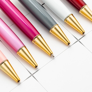 Hot Selling Kawaii Stationery DIY Bigger Size Sports Design Metal Ballpoint <b>Pen</b> 1.0mm Customized Color Logo Promotional Use <b>Nice</b> - Product Image 4