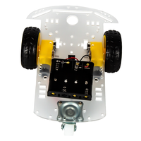 Kit de châssis de voiture robot intelligente à 2 roues, éducation DIY intelligente