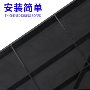 Wheelchair Dining <b>Table</b> Board <b>Plastic</b> Rectangle With Cup Holders For Hospital Use - Product Image 5