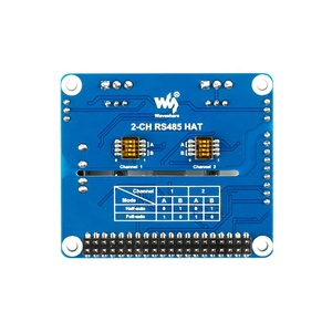 แผงโมดูลบอร์ดขยาย RS485แบบแยกได้2ช่องของแท้ SC16IS752 2-CH SP3485หมวก RS485สำหรับ <span class=keywords><strong>Raspberry</strong></span> <span class=keywords><strong>Pi</strong></span> - Product Image 3