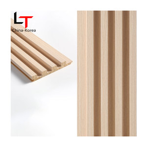 Longtemps extérieur décoratif résistance aux UV clins WPC revêtement mural extérieur panneau mural cannelé bois - Product Image 6