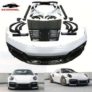Kit de Carrocería de Fibra de Carbono Seca de Alta Calidad para <span class=keywords><strong>Porsche</strong></span> 911 911.1 992.1 992.2, Mejora para TE-CHART GT, Parachoques, Kit de Carrocería Ancha - Product Image 1