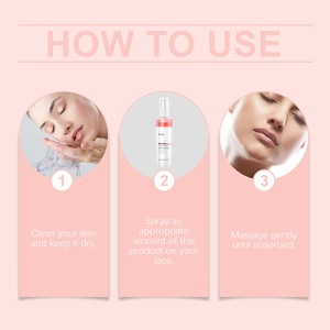 Salmon DNA PDRN <b>Pink</b> Glutathione <b>Spray</b> Serum Glow Serum Mist for Moisturizer Soothing and Firming Korean Skin Care - Product Image 6