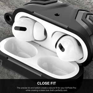 für AirPods Pro <span class=keywords><strong>2.</strong></span> Generation 2022 Hülle, stoßfeste weiche TPU-Silicone-Schutzhüllen mit Schlüsselanhänger für AirPod Pro 2 - Product Image 2