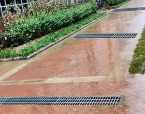 <span class=keywords><strong>Grille</strong></span> de drainage en acier sur mesure pour caniveau, couvercle de fossé en acier, <span class=keywords><strong>grille</strong></span> en acier - Product Image 5