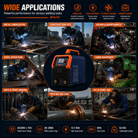 Machine à souder industrielle à onduleur DC, générateur de soudage prêt à l'emploi pour la fabrication de structures en acier, la construction et la réparation