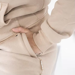 HY เสื้อฮู้ดพิมพ์ลายสีขาวคุณภาพพรีเมี่ยมเสื้อสเวตเชิ้ตลายนูนโลโก้ขนาดใหญ่ออกแบบได้เอง3D เสื้อเจอร์ซี่ตัวยาวผ้าถักผ้าฝ้าย100% - Product Image 5