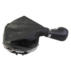 Poignée de levier de vitesses manuelle Chevrolet Trax en cuir noir, 5 ou 6 vitesses, accessoire de voiture ergonomique - Product Image 1