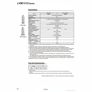 Válvula Solenoide Neumática SMC Válvula de Control de LVM11-5C - Product Image 1