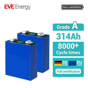 Cellule de Batterie <span class=keywords><strong>LiFePO4</strong></span> EVE MB31 314Ah 280Ah, 8000 Cycles, 3.2V, Rechargeable, pour Stockage d'Énergie - Product Image 1