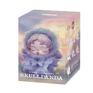 Nuevo POPMART Skullpanda Original luz tejido jardín vinilo felpa caja ciega Skullpanda llavero Skullpanda <span class=keywords><strong>Nana</strong></span> caja sorpresa - Product Image 2