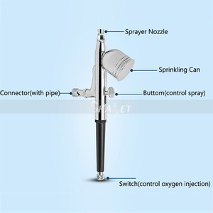 Taşınabilir anlık yüksek basınçlı atomizasyon Nano yüz vücut spreyi püskürtücü su oksijen enjeksiyon yüz sprey güzellik aletleri - Product Image 5
