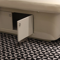 Jincheng Lit esthétique mobile électrique Mobilier de spa multifonctionnel avec table de massage réglable pour salon de coiffure