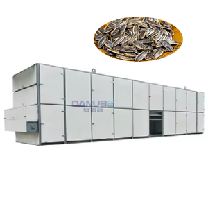 Energy Saving Seeds Continuous Mesh Belt Dryer Production Sunflower Seeds Melon Seeds Drying Line - Product Image 1