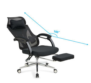 Bureau ergonomique pliant mécanique 5D accoudoir appui-tête réglable haute classe <span class=keywords><strong>chaise</strong></span> d'ordinateur bureau - Product Image 6