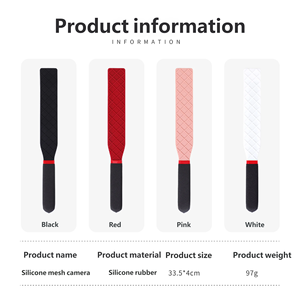 Sexy spanktool van siliconen, mesh racket, speeltje, BDSM paddle, SM pat paddle, spanking beat paddle voor volwassen seksspel. - Product Image 5
