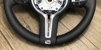 Volant sport à 3 branches entièrement en cuir pour Série 3 F10-F34 F36 M3 M5 F80 F82