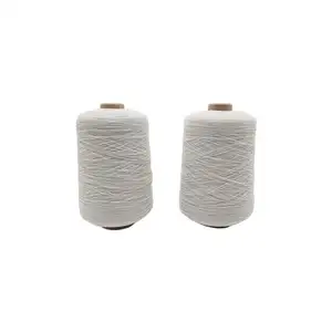 Hilo elástico hilo de goma blanco 100 #/70/70 hilo de goma para calcetines tejer forma China