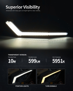 Feu de signalisation avant à LED MS-CAMX301 pour Can-Am <span class=keywords><strong>Maverick</strong></span> X3 17-23 Can-Am <span class=keywords><strong>Maverick</strong></span> X3 /XDS /XRS Turbo 2017-2023 Lampe de signalisation LED - Product Image 5