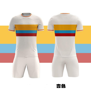 定制新设计黑色套装青年足球服数码印花球衣足球服 - Product Image 1
