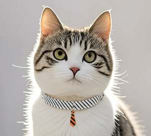 Collier de chien de luxe de haute qualité, ornement de cou d'animal familier collier de chaton décoratif sangle de cou de chiot collier réglable de chat de chien - Product Image 5