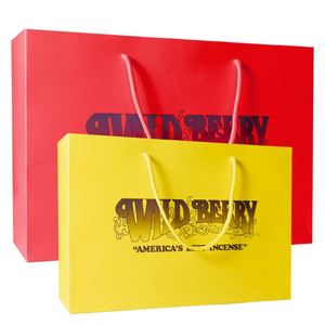 Bolsas Exquisitas con Logotipo Personalizado, Bolsos de Mano para Mujer, Bolsa de Papel Negra para Regalo - Product Image 1