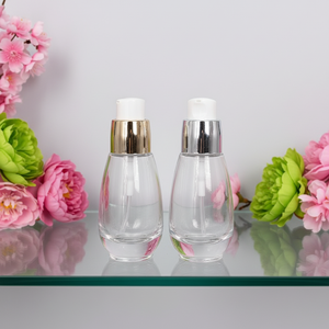 Flacon <span class=keywords><strong>vide</strong></span> de 30 ml pour crème de soin de la peau, essence, avec <span class=keywords><strong>bouchon</strong></span> en plastique, flacon pompe pour huile essentielle et lotion, contenant cosmétique - Product Image 1