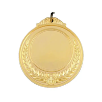 Vente en gros de graveurs laser en cuivre ruban d'or autocollant médaille de sport vierge