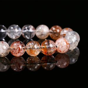 JD GEMS 半貴石 6mm <span class=keywords><strong>8mm</strong></span> <span class=keywords><strong>10mm</strong></span> 天然 ブラック スーパーセブンクォーツ ストーンビーズ ジュエリー制作向け - Product Image 5