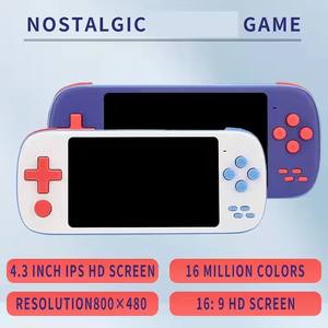 Xy11 Retro-Videogameconsoles 3500 Mah-Batterij 6800 + Klassieke Games 3d Hall Joystick Mini-Draagbare Spelmachine - Product Image 6