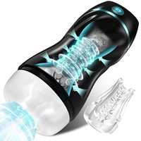 Jouets pour adultes Pocket Pussy, stimulateur masculin, pompe à pénis, succion vibrante puissante, masturbateur automatique pour hommes, jouets sexuels pour hommes, entraînement