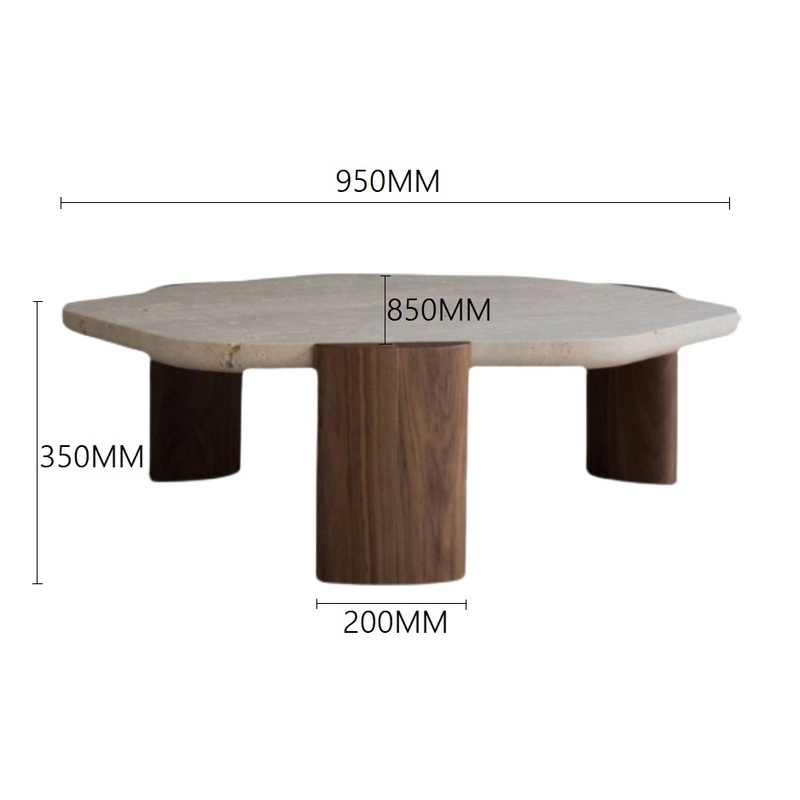 Modern Nordic Design Natural Stone Irregular