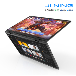 Nouvel ordinateur portable Yoga 2 en 1 à double écran 14 pouces N100 Celeron tactile 16 Go de RAM 512 Go pliable en métal 11 Pro Business Hfbook14/n100-917 - Product Image 1