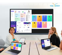 ODM 65 inch 4K interactief platte scherm 40-punts touchscreen slim interactief bord whiteboard voor onderwijs in de klas