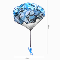Fabrication prix main lancer Mini jouer Parachute parachutiste jeux de plein air jouets volants pour enfants avec figurine soldat