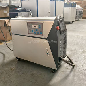 Cortadora láser de fibra con refrigeración por aire LM-2000 con modo de limpieza para tratamiento de superficies metálicas - Product Image 6