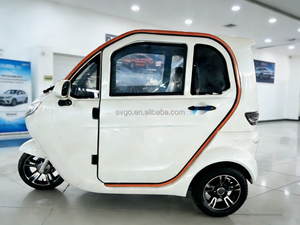 รถสามล้อไฟฟ้าแบบปิด มอเตอร์ไร้แปรงถ่าน 60V/72V แบตเตอรี่ตะกั่วกรด/ลิเธียม 2500W รับน้ำหนัก 400 กก. บรรทุกผู้โดยสาร 3 คน ได้รับมาตรฐาน EEC - Product Image 3