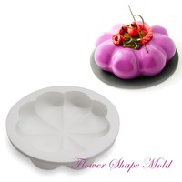 Moule en Silicone Fleur de Rose pour Gâteau Mousse, Écologique et Réutilisable pour DIY Fondant, Chocolat, Pâtisserie, Gelée, Bonbons, Argile, Sucre, Facile à Utiliser