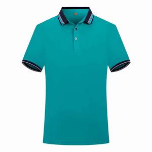 库存办公室t恤男士马球红色衬衫服装餐厅员工制服女士马球 - Product Image 5