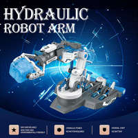 Kit de construction de bras robotique hydraulique 3 en 1, 220 pièces, assemblage DIY, jouet scientifique et d'ingénierie pour enfants de 8 ans et plus