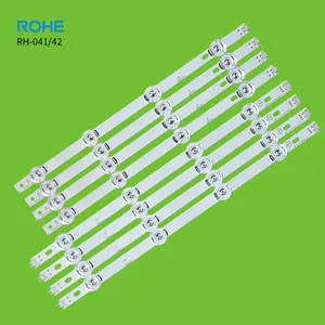 ROHE factory 8Pc for 1Set RH-041 drt 3.0 42LBled tv backlight led 42inch tv backlight strip for innotek 42" a/b