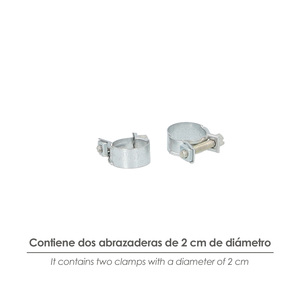 Kit Butano (Tubo da 1,5 Metri con 2 Morsetti) - Product Image 4