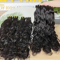 Meilleure qualité de qualité 12A prix de gros brésilien cru vierge cuticule aligné cheveux humains faisceaux de vague d'eau naturelle