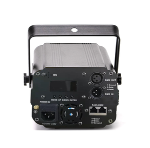 جهاز عرض ليزر للمسرح بقوة 330 ميلي واط من سلسلة F2 مع إضاءة RGB متحركة للديسكو وإضاءة ليزر ثلاثية الأبعاد - Product Image 3