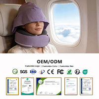 Oreiller de voyage ergonomique en U, personnalisable avec mousse à mémoire de forme et mousse à mémoire de forme à récupération lente – Meilleures ventes