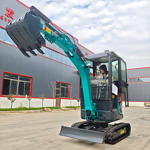 Hochwertiger Crawler Mini bagger Bagger mit Aufsatz Hydraulik system Bohr greifer Erd bewegungs maschinen Bagger - Product Image 4