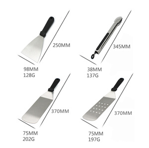 Natureamazon — <span class=keywords><strong>Kit</strong></span> d'accessoires de <span class=keywords><strong>barbecue</strong></span>, 60 grilles, 20 pièces, ensemble de Grill plat en acier inoxydable, outils de cuisson pour l'extérieur, pour hommes - Product Image 3