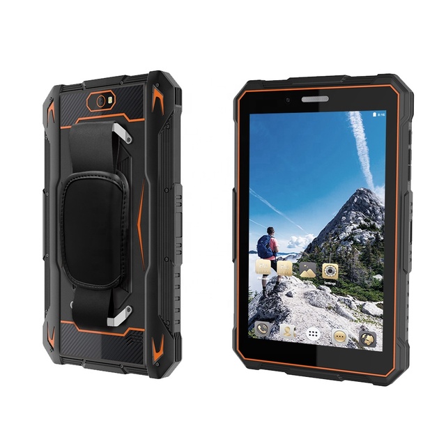 Rugged Tablet IP67 Waterproof 8 Inch NFC Fingerprint MTK8768 Octa Core Android 4G LTE Industrial Tablet PC Oem A8 USB Type C MTK